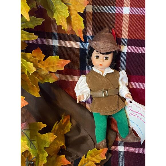 Vintage Madame Alexander 8" Doll #446 Robin Hood Storybook Series 88-91 w/tag - Picture 1 of 7